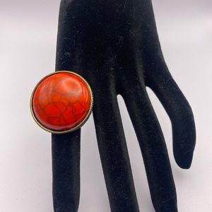 Red Statement Ring